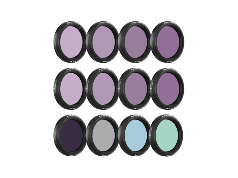 Freewell Mega Filter Pack for Osmo Action 3/4/5 Pro (12 Pack)